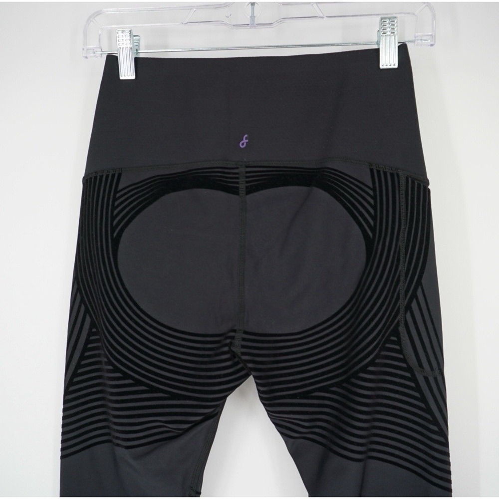 Fanka Body Sculpt Side Pocket Leggings Women Medium Black Compression Athletic